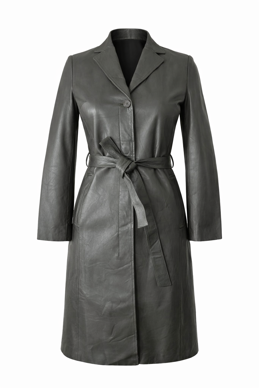 Vintage leather coat
