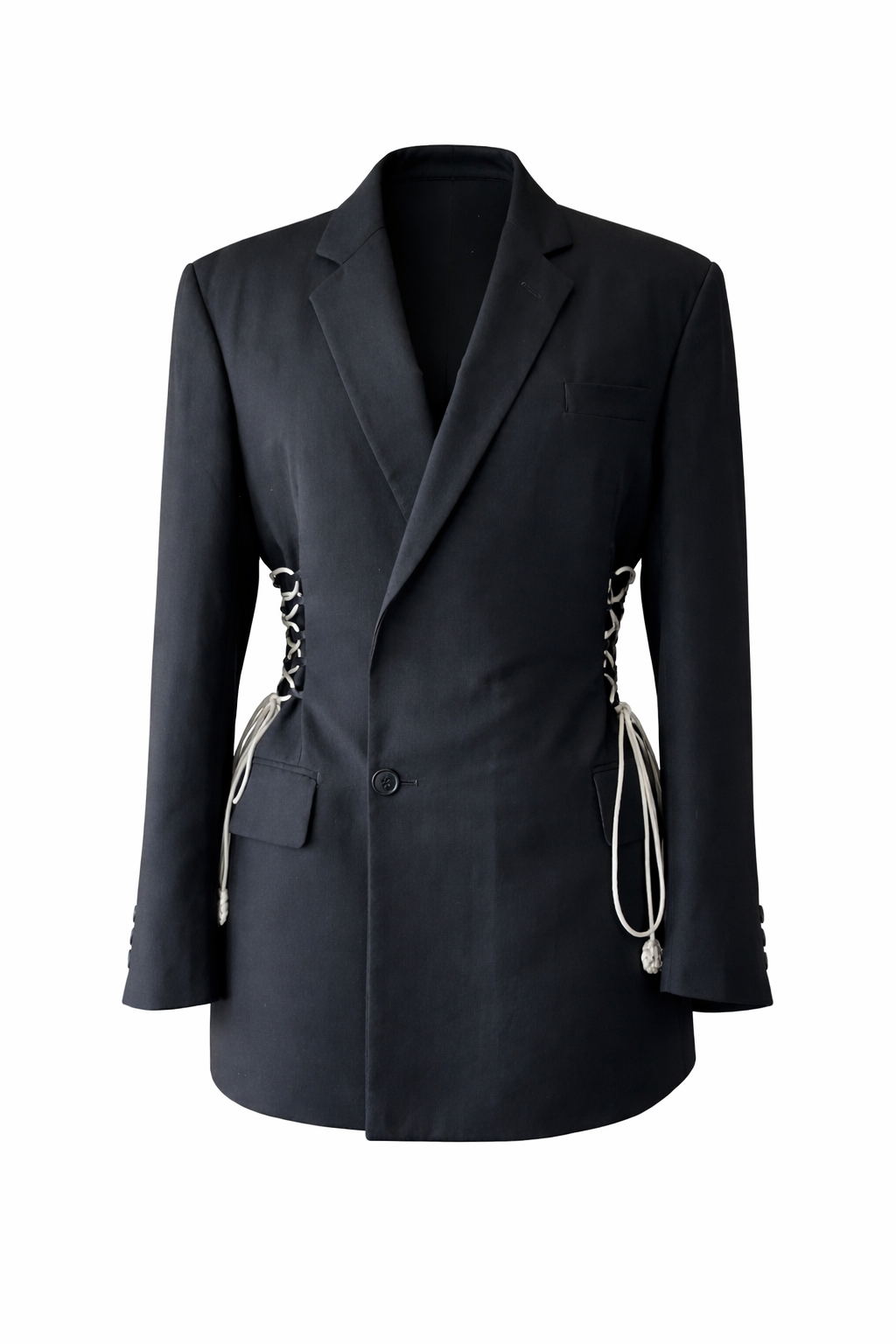 Reworked corset blazer