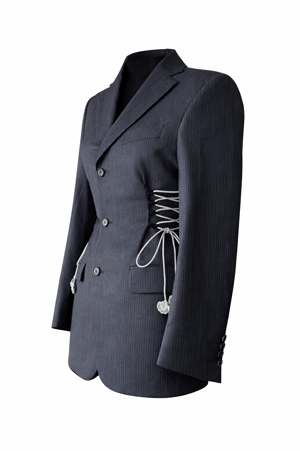 Reworked corset blazer