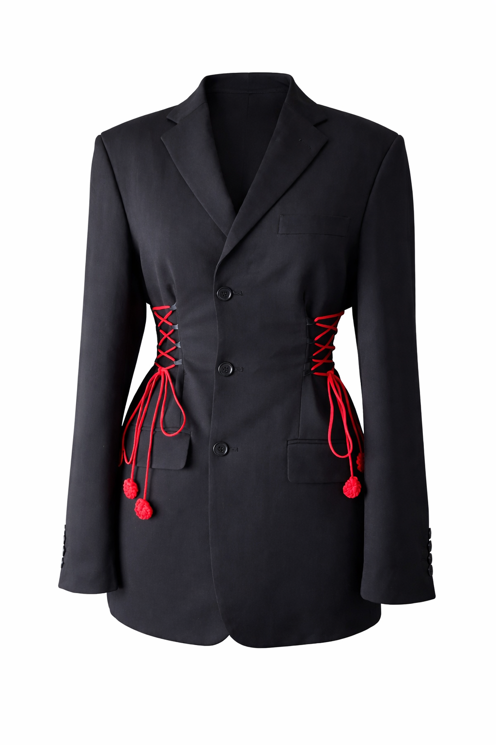 Reworked corset blazer
