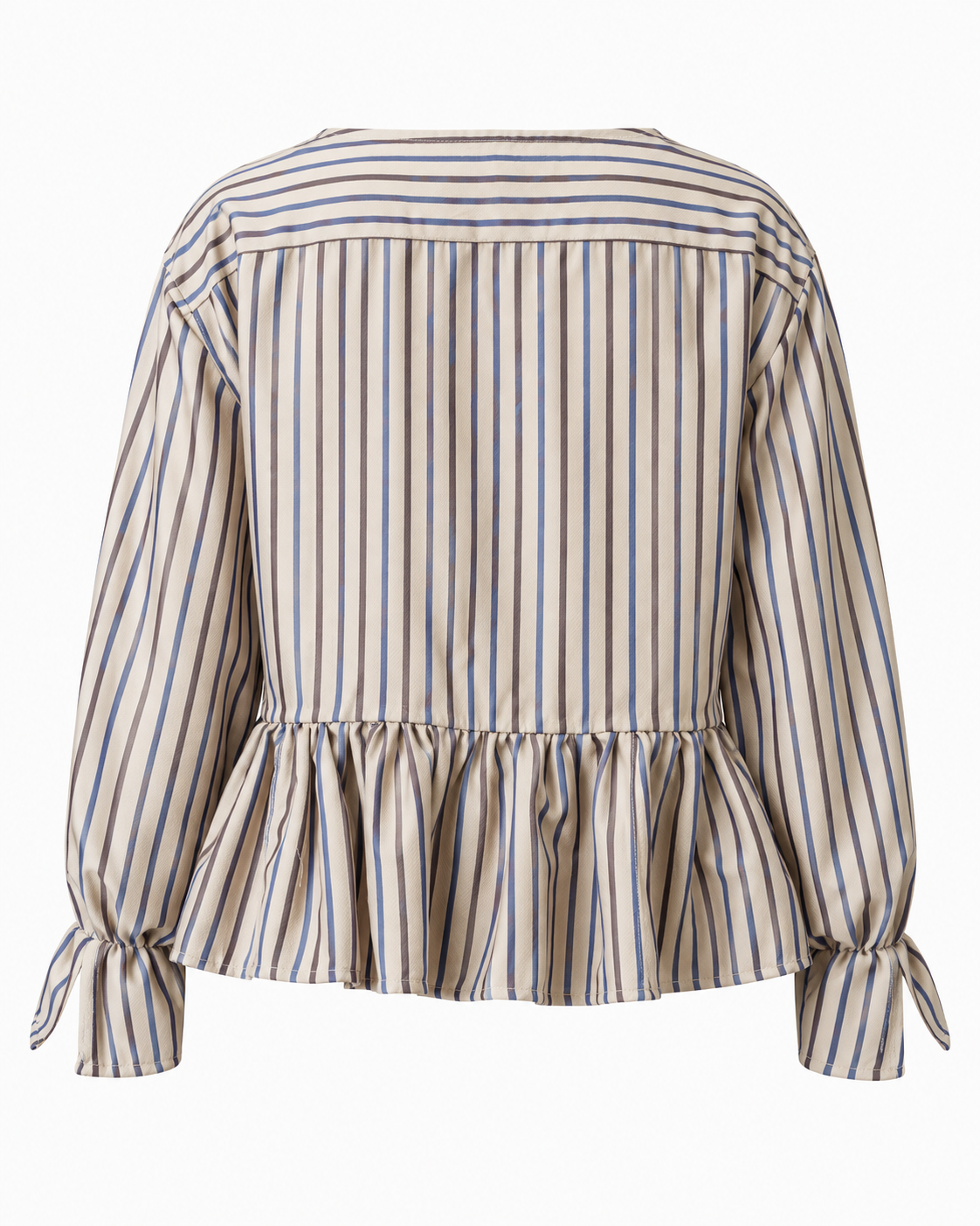 Reworked tie up shirt