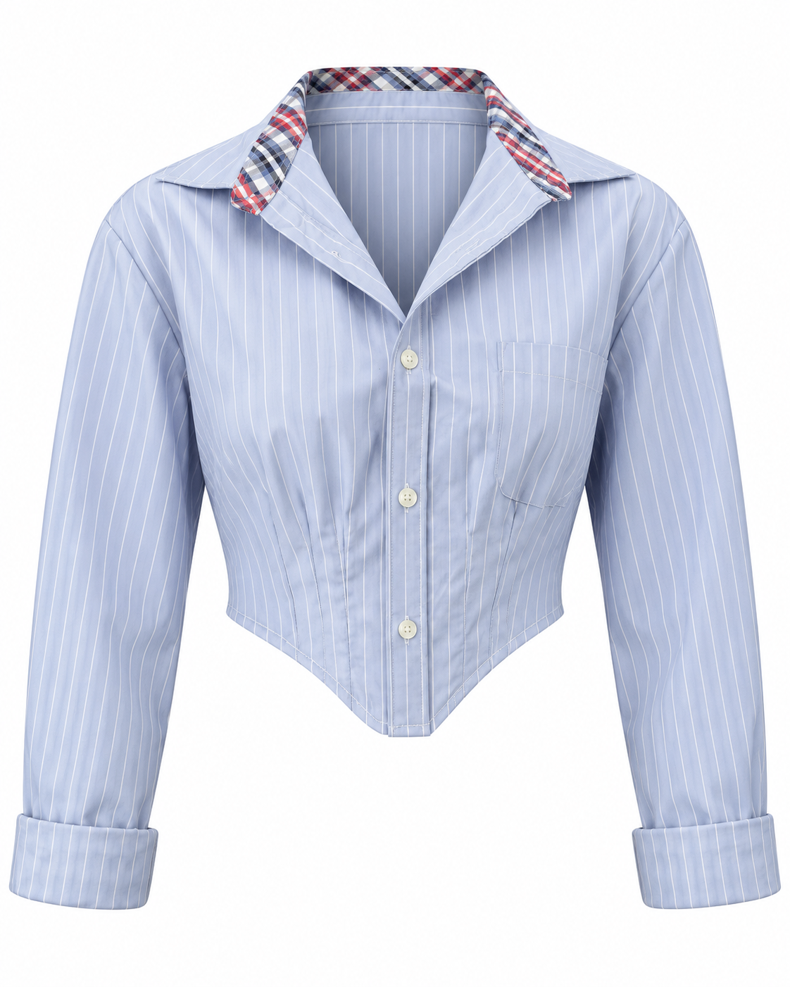Reworked corset shirt