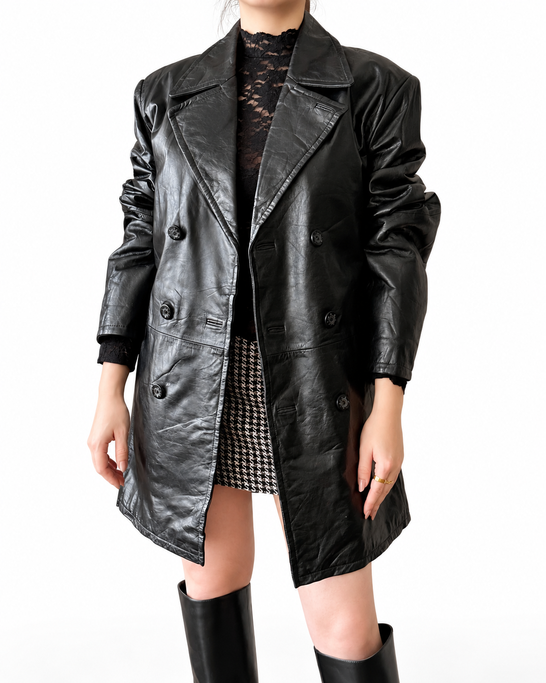 Vintage leather jacket