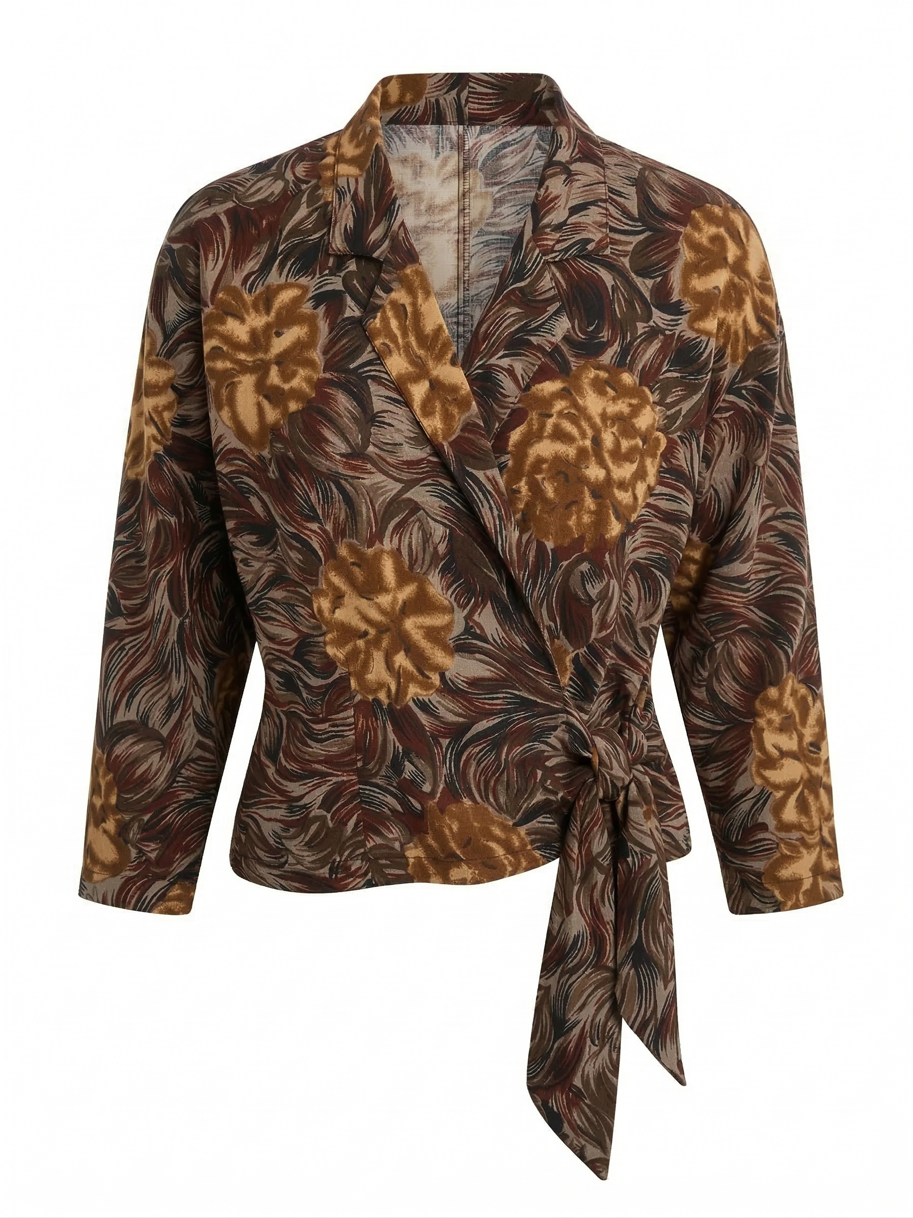 Vintage wrap top
